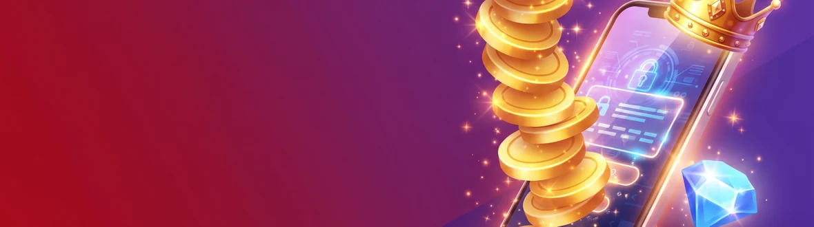 Royal Reels real-money play - gold coins and a secure payment screen